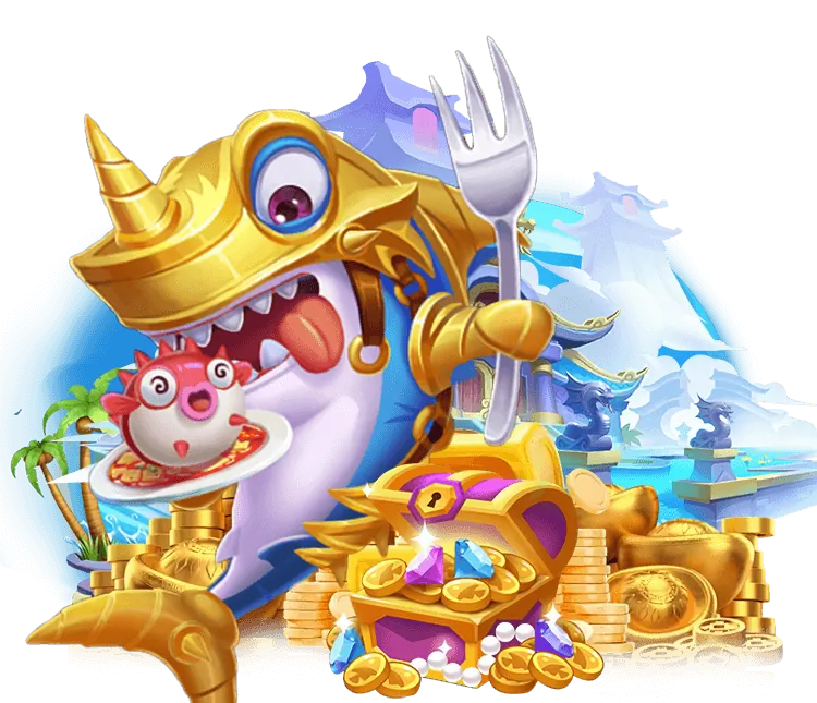 Giao diện game Bắn Cá với đa dạng loài cá và hiệu ứng đồ họa